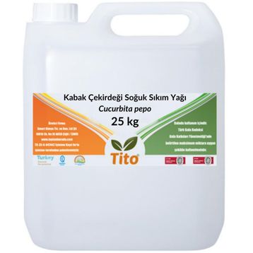 Tito 25 kg Kabak Çekirdeği Yağı