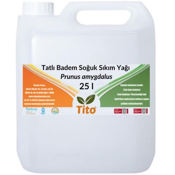Tito 25 kg Tatlı Badem Yağı
