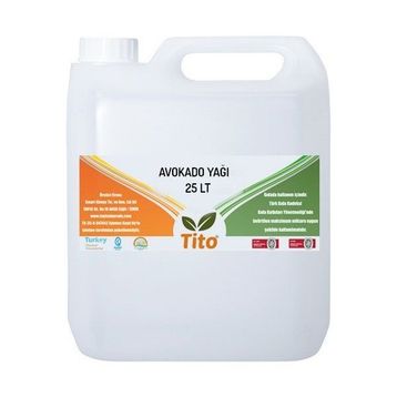 Tito 25 lt Avokado Yağı