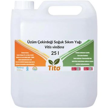 Tito 25 lt Üzüm Çekirdeği Yağı