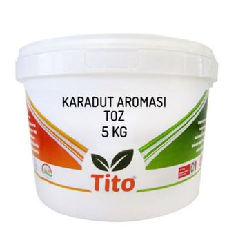 Tito 5 kg Toz Karadut Aroması