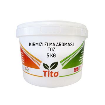 Tito 5 kg Toz Kırmızı Elma Aroması