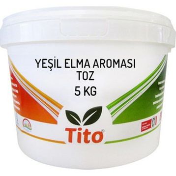 Tito 5 kg Toz Yeşil Elma Aroması