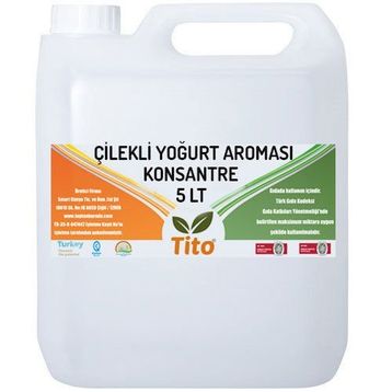 Tito 5 lt Çilekli Yoğurt Aroması