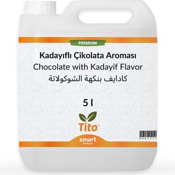 Tito 5 lt Premium Kadayıflı Çikolata Aroması