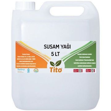 Tito 5 lt Susam Yağı