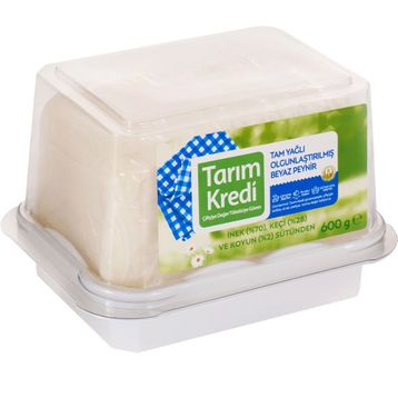 Tk 600 gr Olgunlaştırılmış Beyaz Keçi İnek Peynir