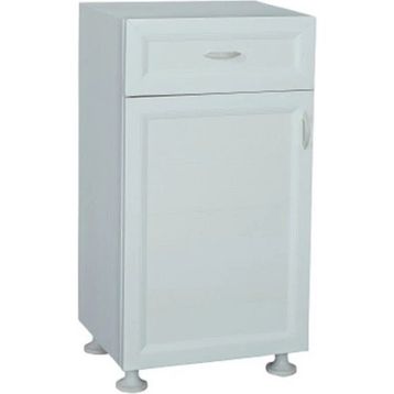 TK108 Çok Amaçlı Çekmeceli Kapaklı Plastik Pvc Banyo Dolabı