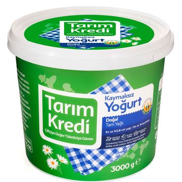 Tks 3 kg Yağlı Yoğurt