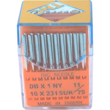 TNC DBX1 SUK 11/75 100 Adet Düz Makine İnce Dip Dikiş İğnesi