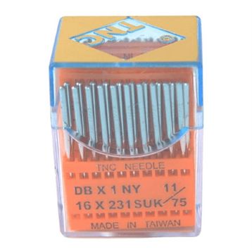 TNC DBX1 SUK 11/75 100 Adet Düz Makine İnce Dip Dikiş İğnesi