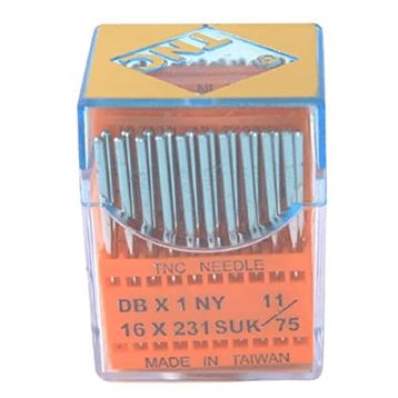 TNC DBX1 SUK 11/75 100 Adet Düz Makine İnce Dip Dikiş İğnesi