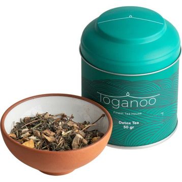 Toganoo Tea 50 gr Detox Yeşil Çay Zencefil Limon Kabuğu