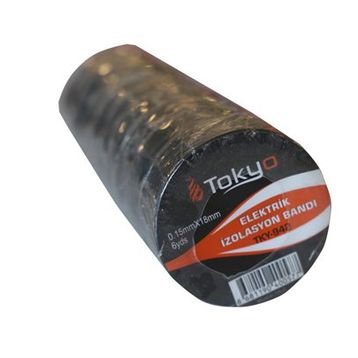 Tokyo TKY-942 Siyah 10'lu Paket Elektrikli Elektrik Bandı