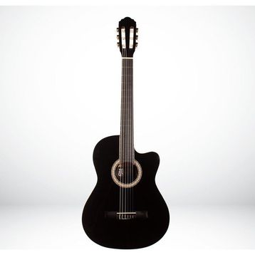 Toledo LC-3900C BK Cutaway Siyah Klasik Gitar