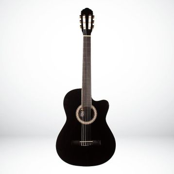 Toledo LC-3900C BK Cutaway Siyah Klasik Gitar