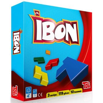Toli Games Ibon Ahşap Şekil Zeka Oyunu