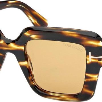 Tom Ford TF1157 52E 50 Kahverengi Kadın Güneş Gözlüğü
