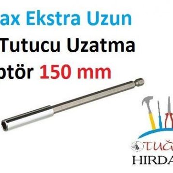 Tomax 150 mm Ekstra Uzun Manyetik Mıknatıs Bits Uzatma Adaptörü