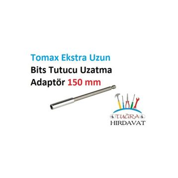 Tomax 150 mm Ekstra Uzun Manyetik Mıknatıs Bits Uzatma Adaptörü