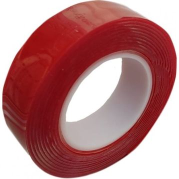 Tomax 18 mm x 2 mt Şeffaf Çift Taraflı Arilik Bant