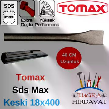 Tomax 18x400 SDS Max Büyük Kırıcı Keski