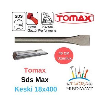 Tomax 18x400 SDS Max Büyük Kırıcı Keski