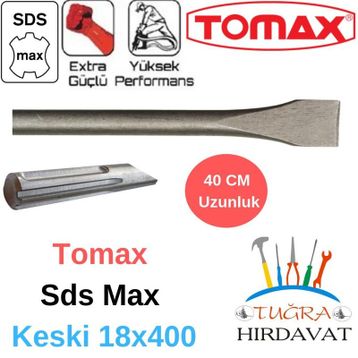 Tomax 18x400 SDS Max Büyük Kırıcı Keski