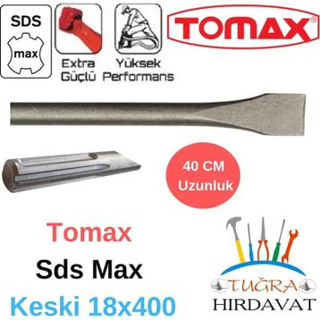 Tomax 18x400 SDS Max Büyük Kırıcı Keski