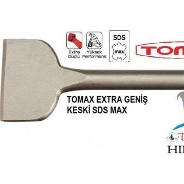 Tomax 18x400x50 SDS Max Büyük Kırıcı Eksta Geniş Keski