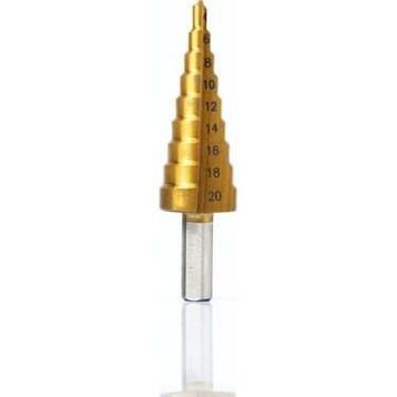 Tomax Kademeli 4-20 mm Matkap Ucu