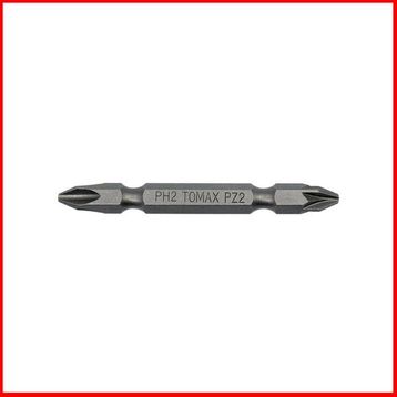 Tomax PH2-PZ2 65 mm Çift Taraflı Yıldız Bits Uç