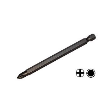 Tomax PZ2 x 100 mm Pozidriv Yıldız Mıknatıslı Manyetik Bits Matkap Ucu