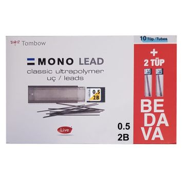 Tombow 0.5 mm 2B 12'li Kalem Ucu Seti