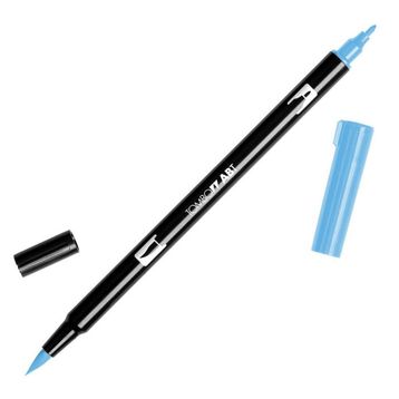 Tombow 533 Dual Brush Tavuskuşu Mavisi Grafik Çizim Kalemi