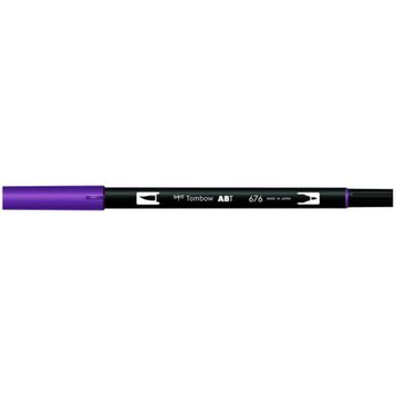 Tombow Dual Brush Pen 676 Royal Purple Grafik Çizim Kalemi