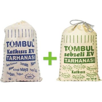 Tombul Tatlı Tarhana 500 gr+Sebzeli Tarhana 500 gr