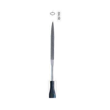 Tome 160 mm Saplı Oval Saatçi Eğe