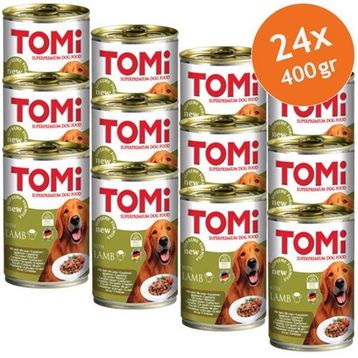 Tomi 24x400 gr Sığır Etli Köpek Konservesi