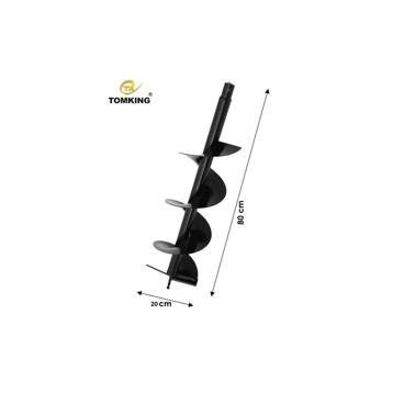Tomking 200 mm Toprak Delme Burgusu