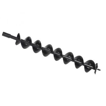 Tomking Çift Helezonlu Çap 100 mm Toprak Burgu Makinası