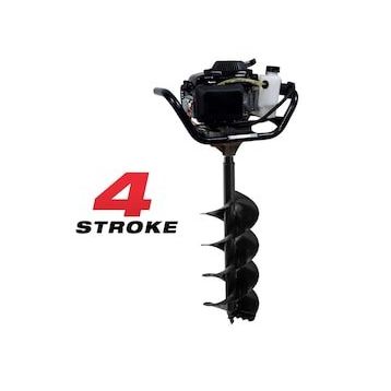Tomking EA144P 200 mm 4 HP Çift Helezonlu 4 Zamanlı Toprak Burgu Makinesi