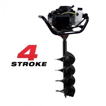 Tomking EA144P 250 mm 4 HP Çift Helezonlu 4 Zamanlı Toprak Burgu Makinesi