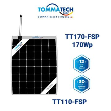 Tommatech 170 Watt Flexible Güneş Paneli