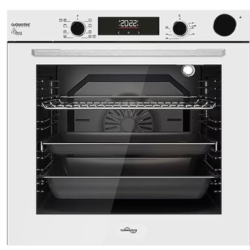 Tommatech TAF-6004-WSP 60 cm 80 lt Beyaz Cam Elektrikli Ankastre Fırın