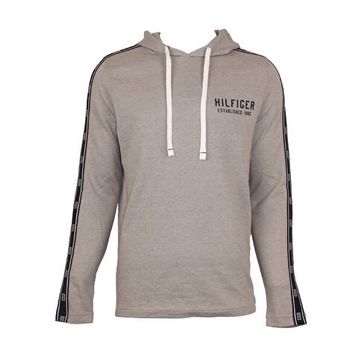Tommy Hilfiger 09T4088-004 Gri Erkek Kapüşonlu Sweatshirt
