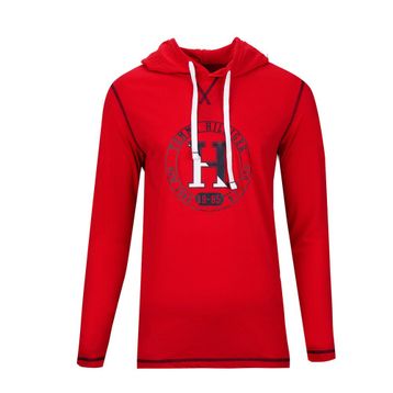 Tommy Hilfiger 09T4197-608 Kırmızı Erkek Sweatshirt