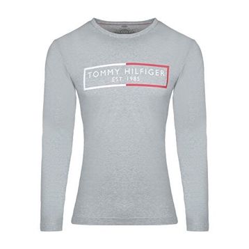 Tommy Hilfiger 09T4241-004 Gri Erkek Sweatshirt