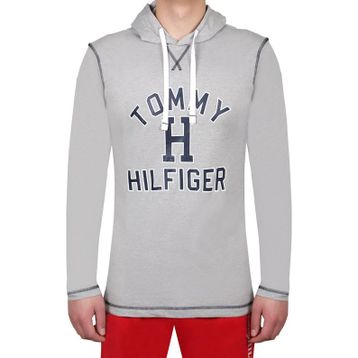 Tommy Hilfiger 09T4266-004 Gri Erkek Sweatshirt