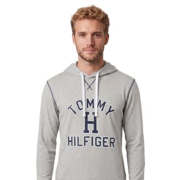 Tommy Hilfiger 09T4266-004 Gri Erkek Sweatshirt
